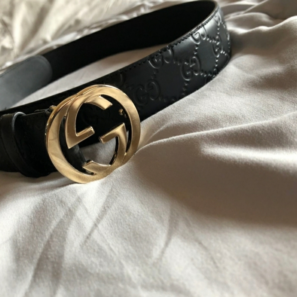 Gucci wide double G ( 34 fit, size 38) - Picture 4 of 5